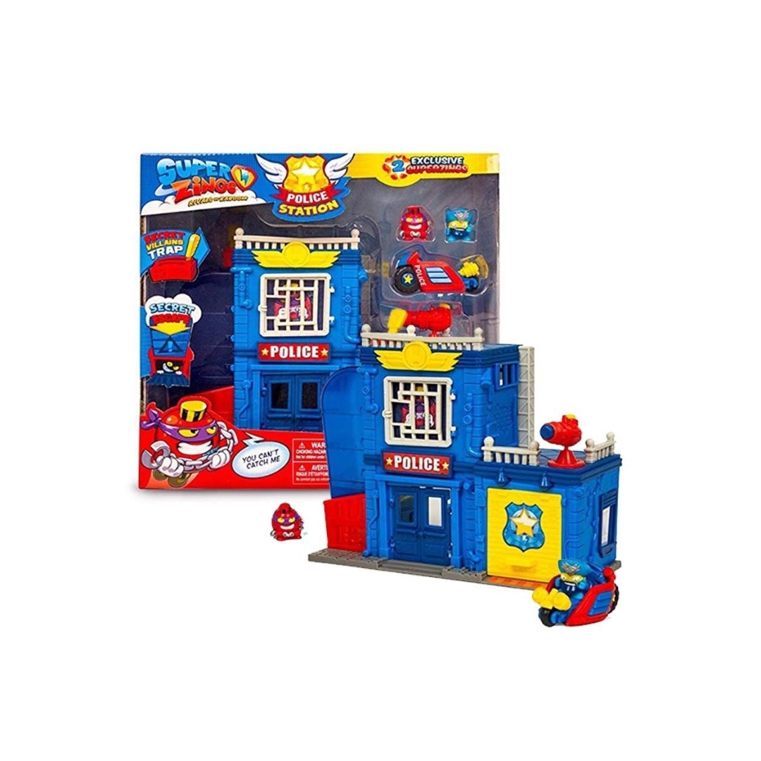 Estación de Policia con caja